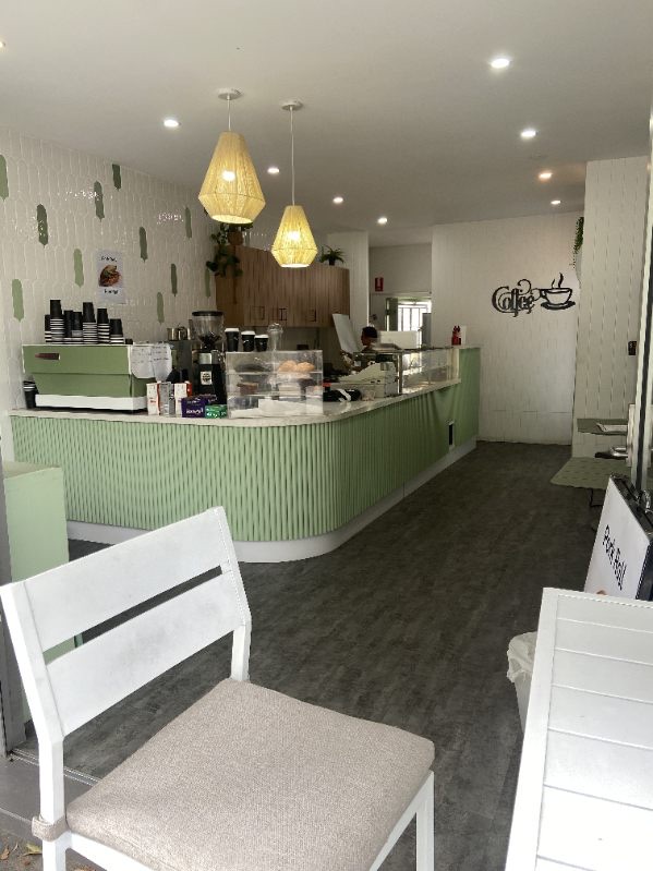Inside the cafe